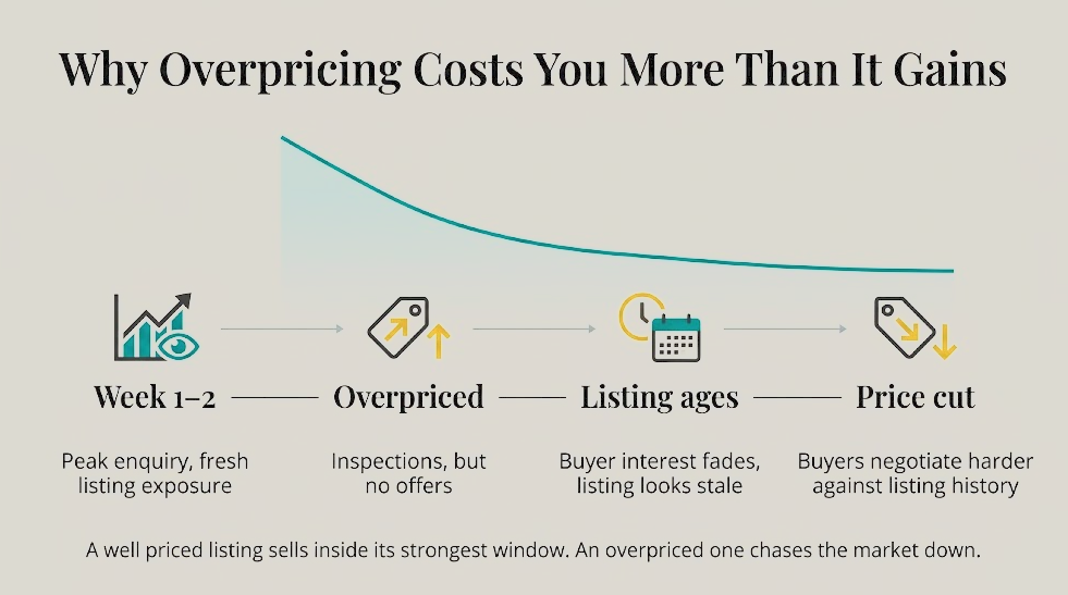 Overpricing Costs you more than it gains Gold Coast Real Estate
