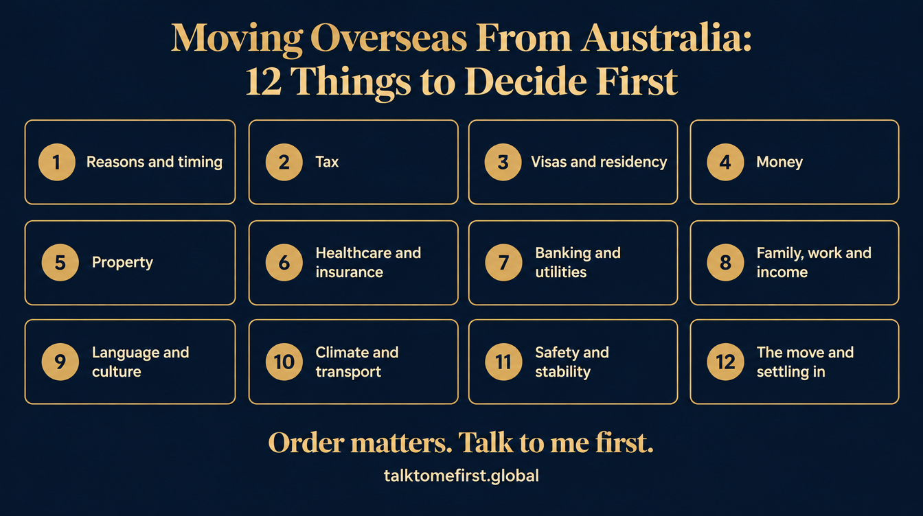 12 things before moving